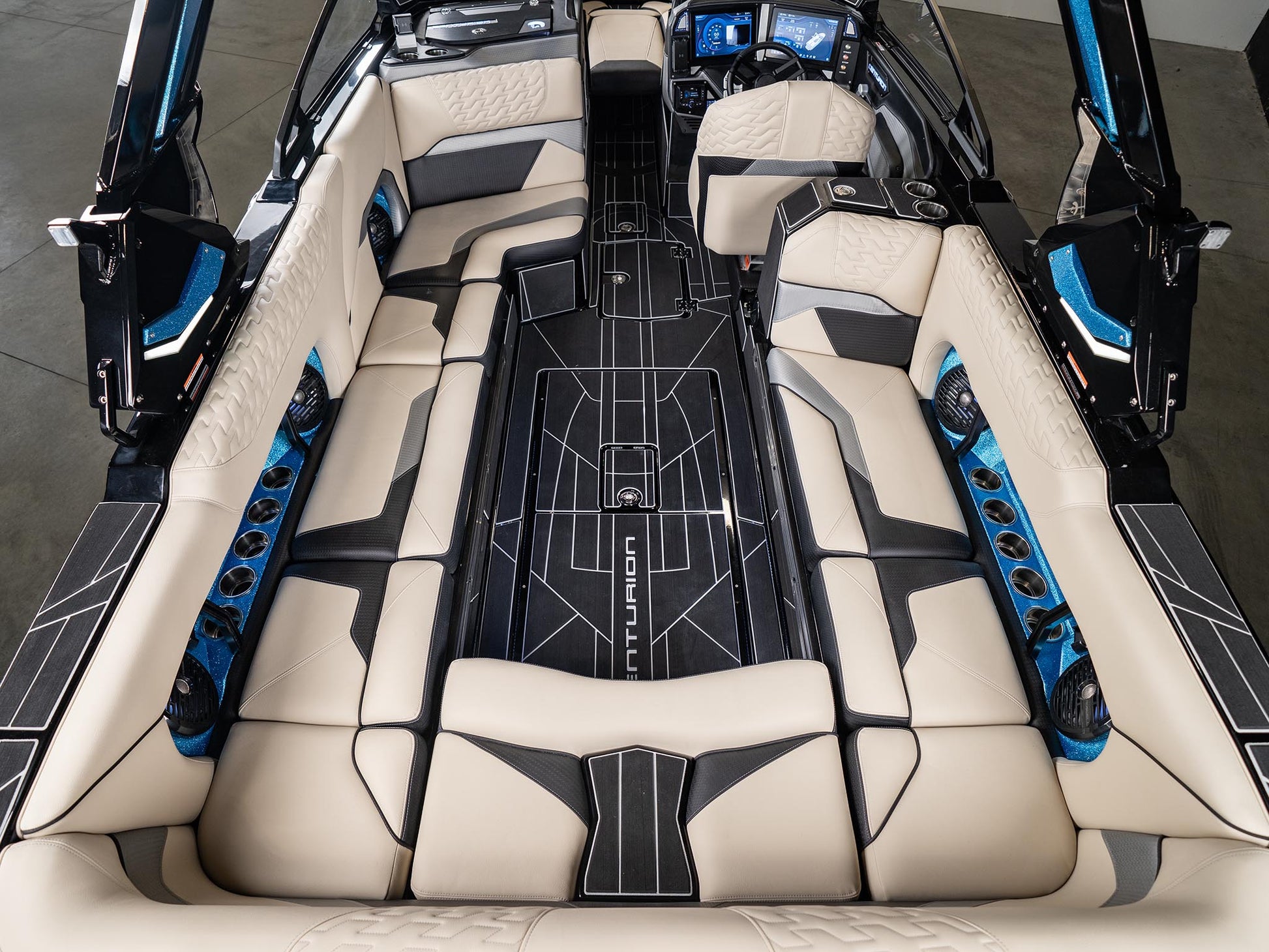 2025 Centurion Ri245 - Blue Flake / Black - BoardCo
