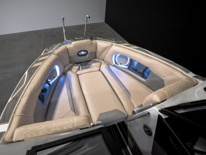 2025 Centurion Ri245 - Blue Steel Flake / White Frost - BoardCo Boats