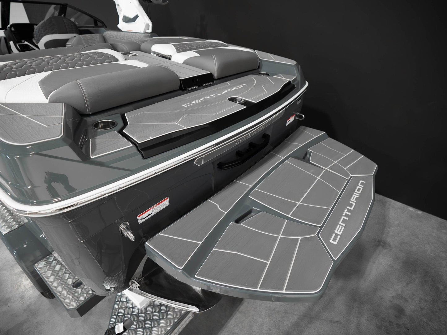 2025 Centurion Ri245 - Charcoal Gray / White - BoardCo Boats