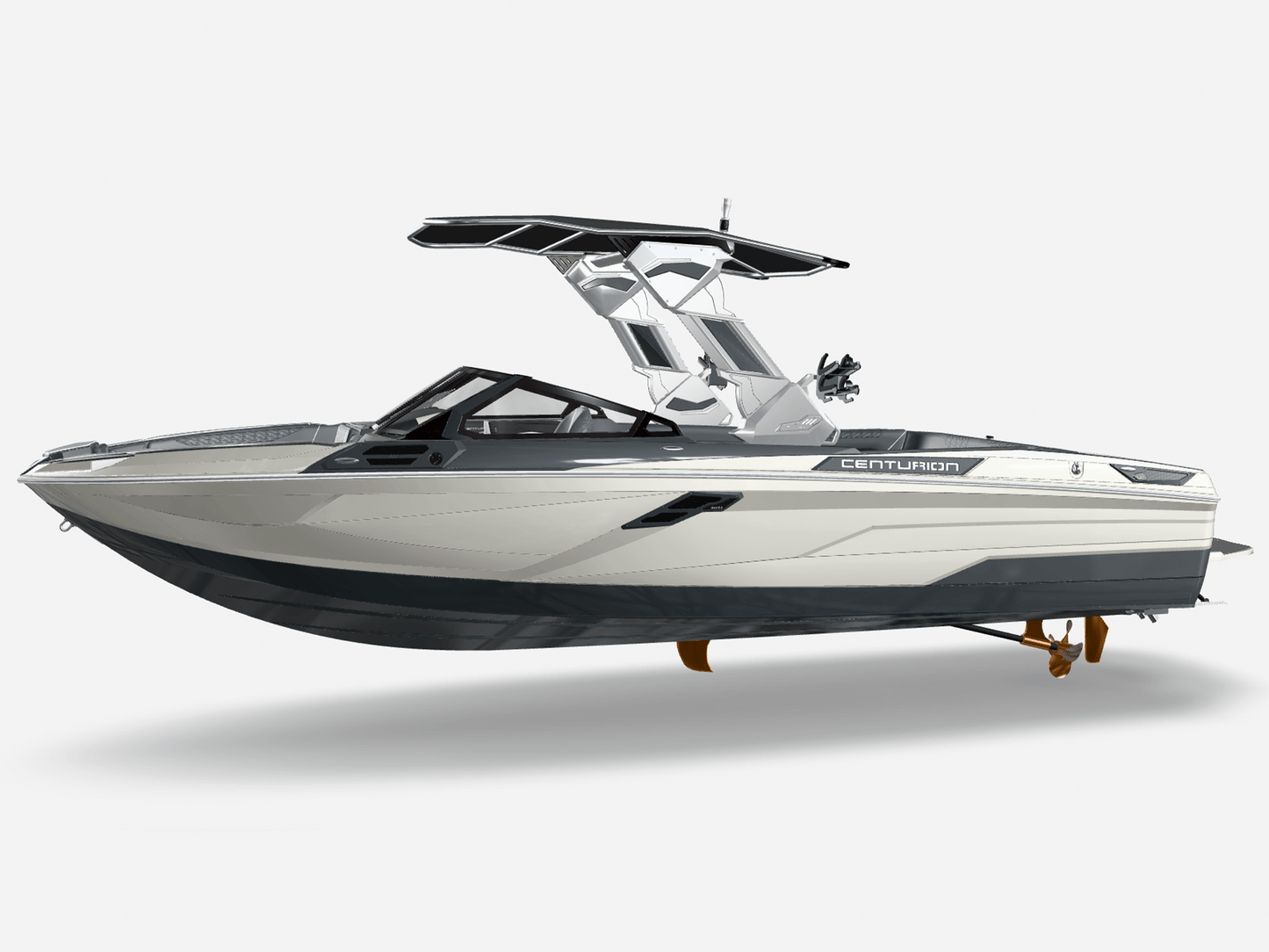 2025 Centurion Ri245 - Charcoal / White - BoardCo Boats