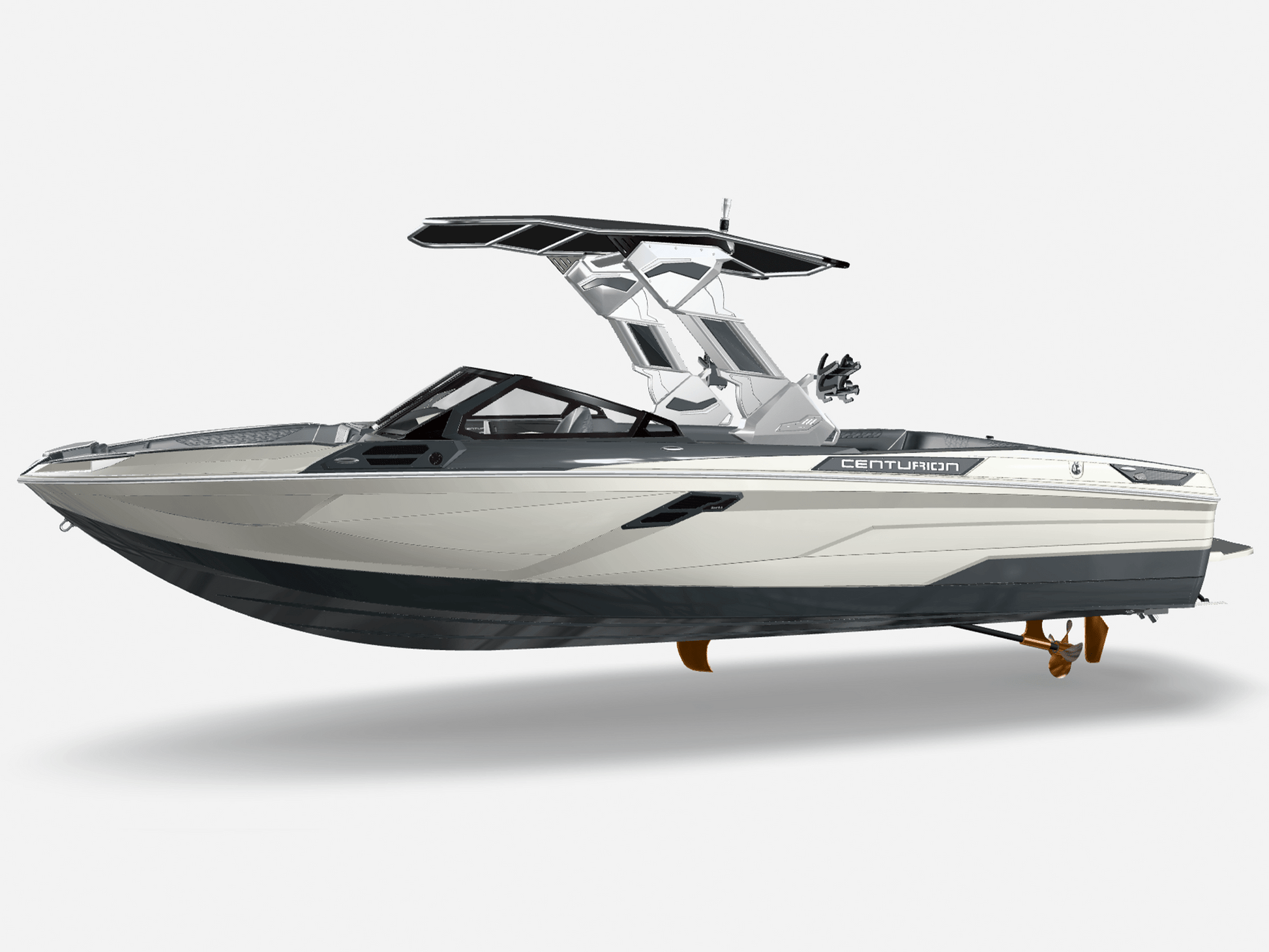 2025 Centurion Ri245 - Charcoal / White - BoardCo Boats