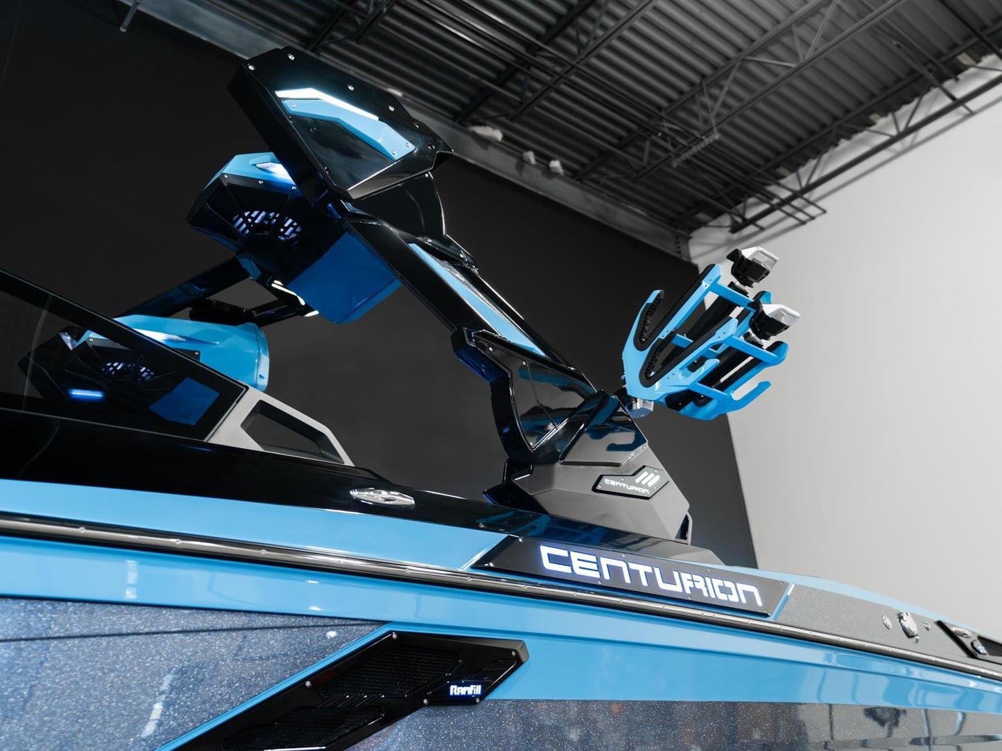 2025 Centurion Ri245 - Mist Blue / Gunmetal Flake / Onyx Black - BoardCo