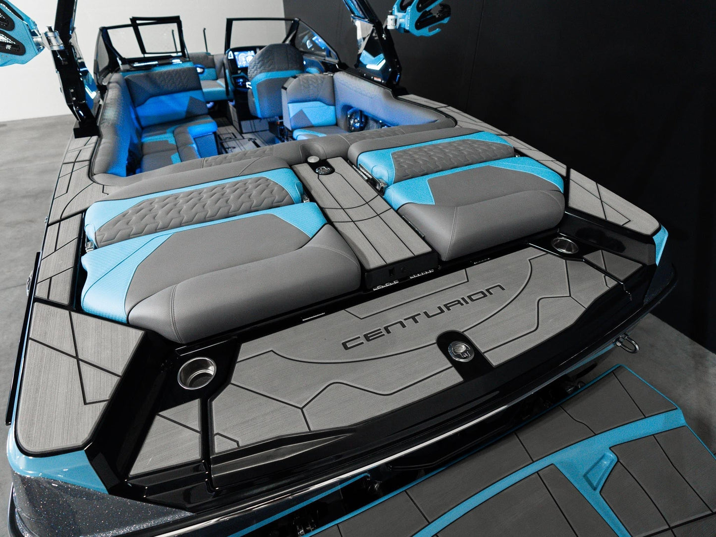 2025 Centurion Ri245 - Mist Blue / Gunmetal Flake / Onyx Black - BoardCo