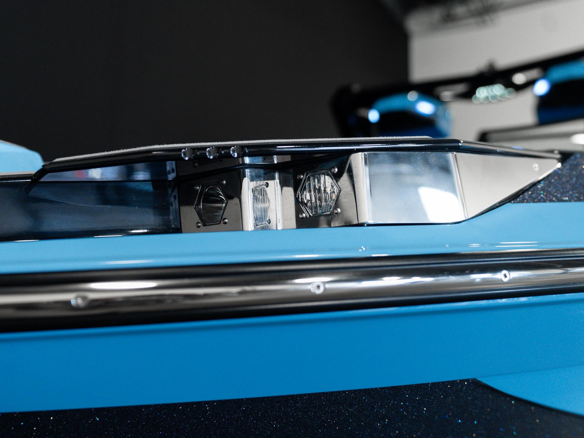 2025 Centurion Ri245 - Mist Blue / Gunmetal Flake / Onyx Black - BoardCo