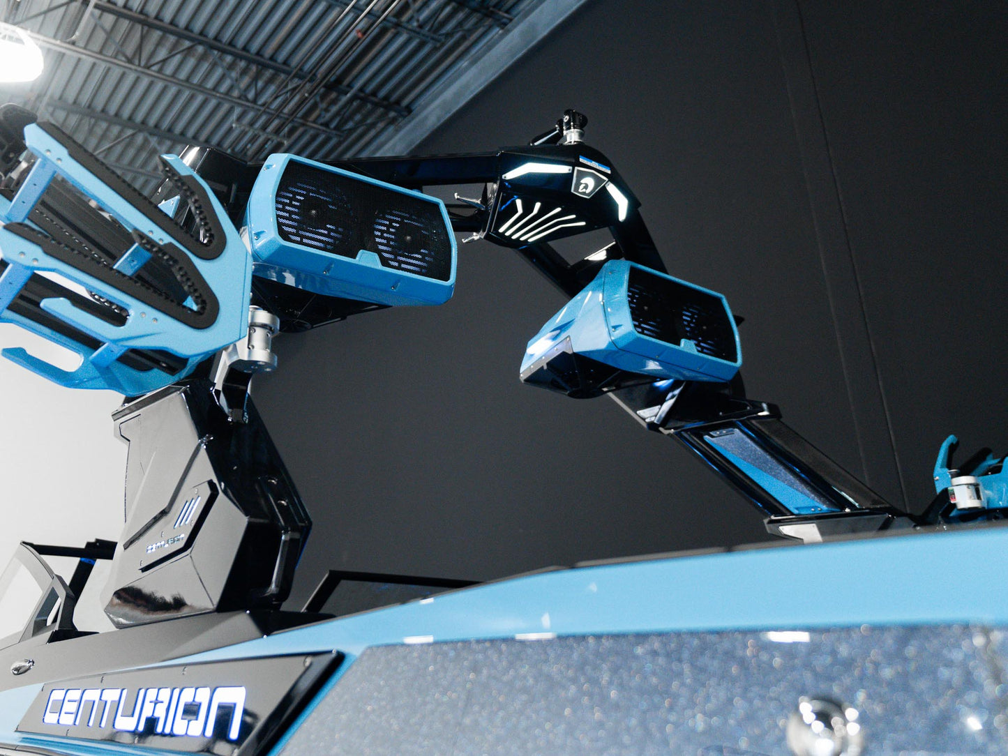 2025 Centurion Ri245 - Mist Blue / Gunmetal Flake / Onyx Black - BoardCo