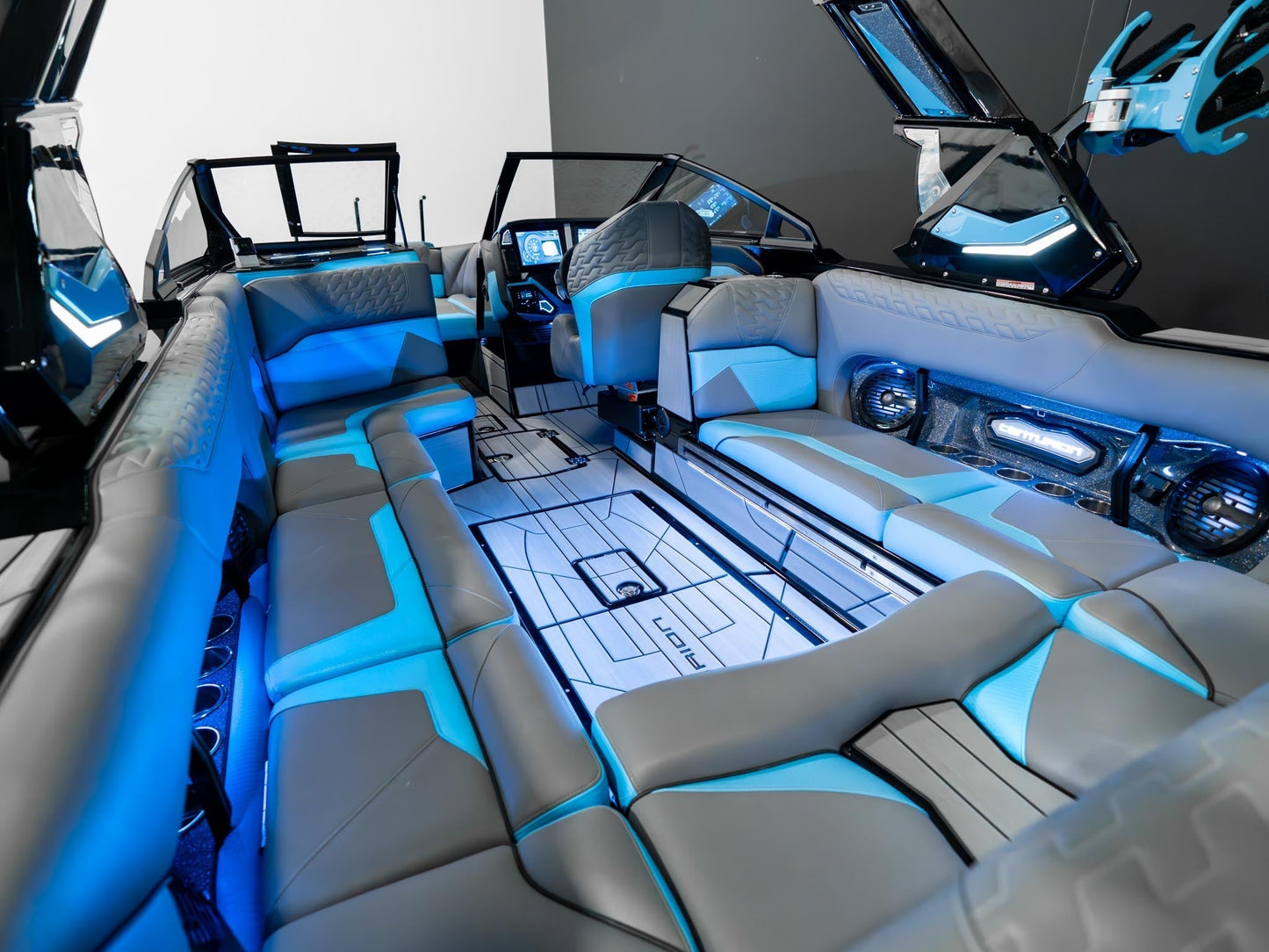 2025 Centurion Ri245 - Mist Blue / Gunmetal Flake / Onyx Black - BoardCo