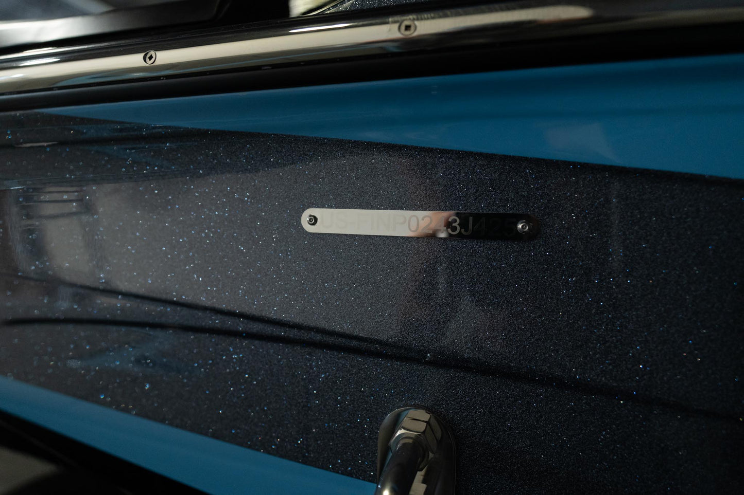 2025 Centurion Ri245 - Mist Blue / Gunmetal Flake / Onyx Black - BoardCo Boats