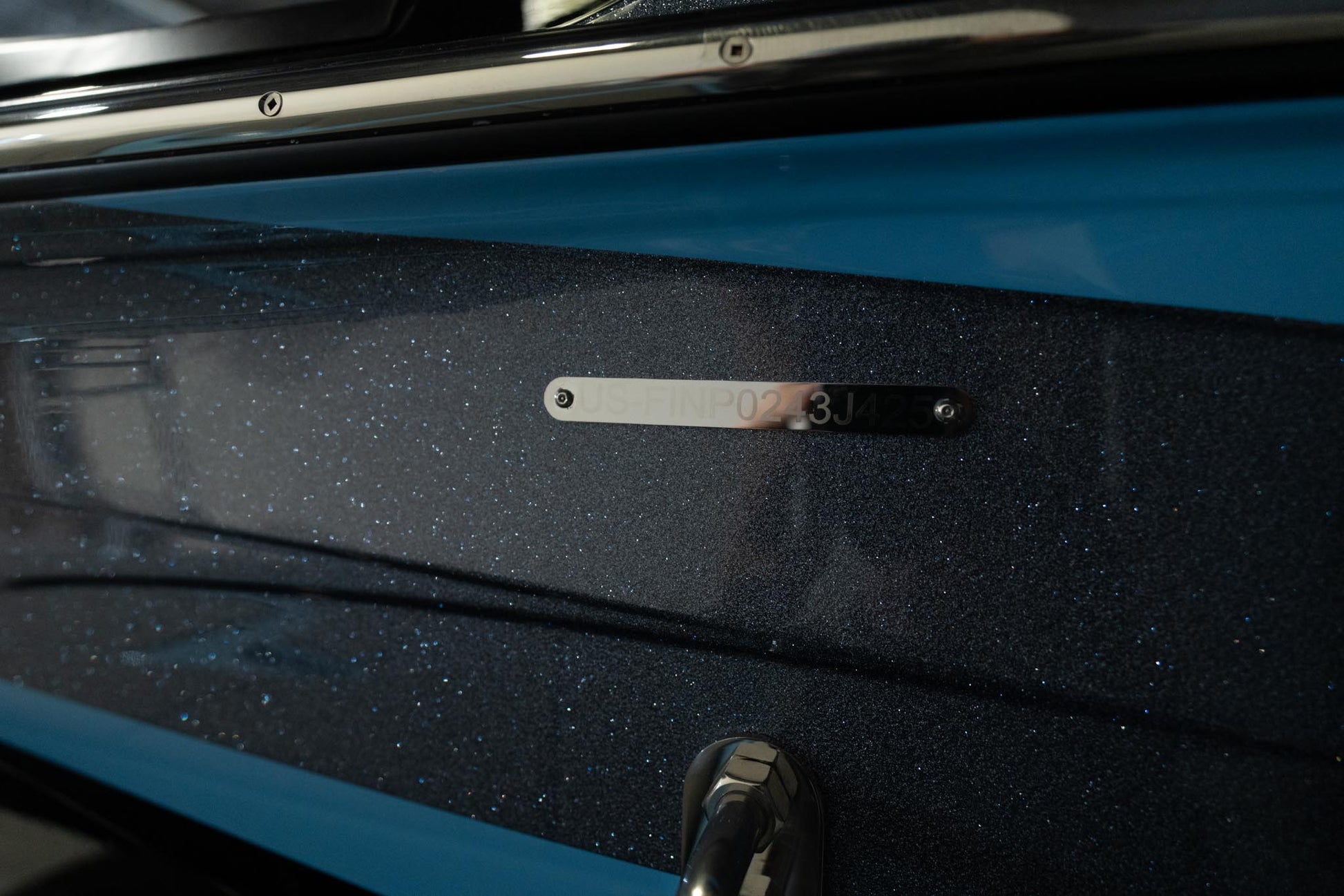 2025 Centurion Ri245 - Mist Blue / Gunmetal Flake / Onyx Black - BoardCo Boats