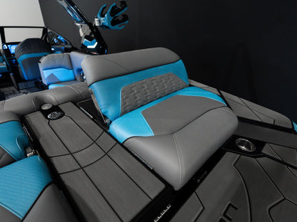 2025 Centurion Ri245 - Mist Blue / Gunmetal Flake / Onyx Black - BoardCo Boats