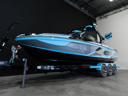 2025 Centurion Ri245 - Mist Blue / Gunmetal Flake / Onyx Black - BoardCo Boats
