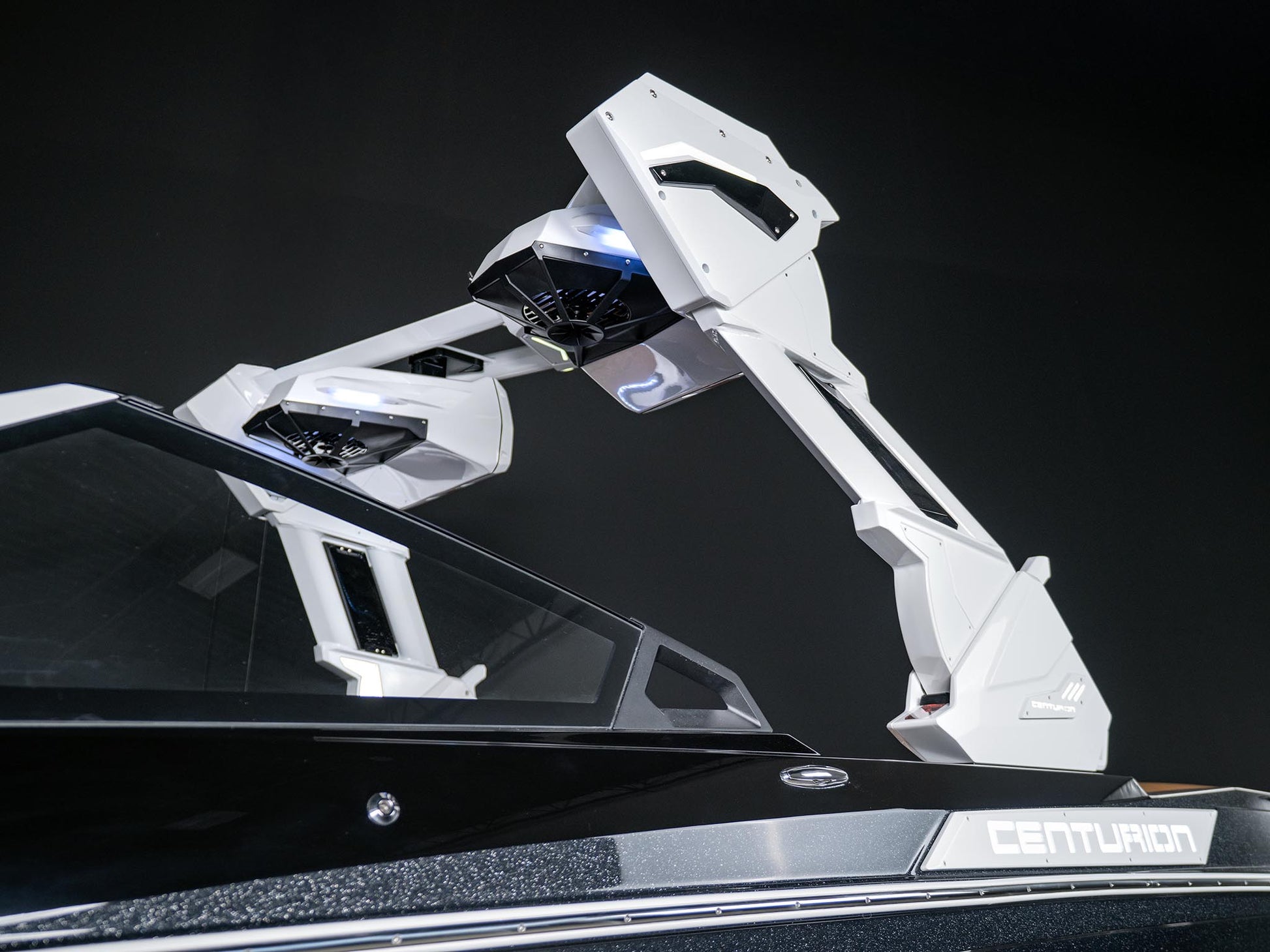 2025 Centurion Ri245 - Onyx Black / Black Flake / White Accents - BoardCo