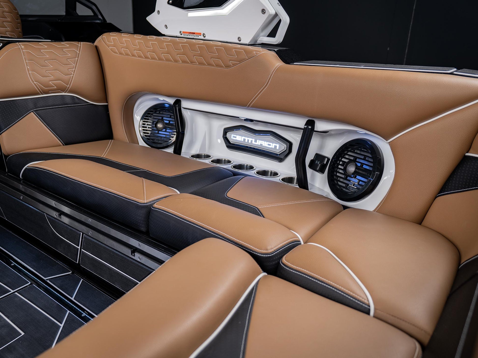 2025 Centurion Ri245 - Onyx Black / Black Flake / White Accents - BoardCo