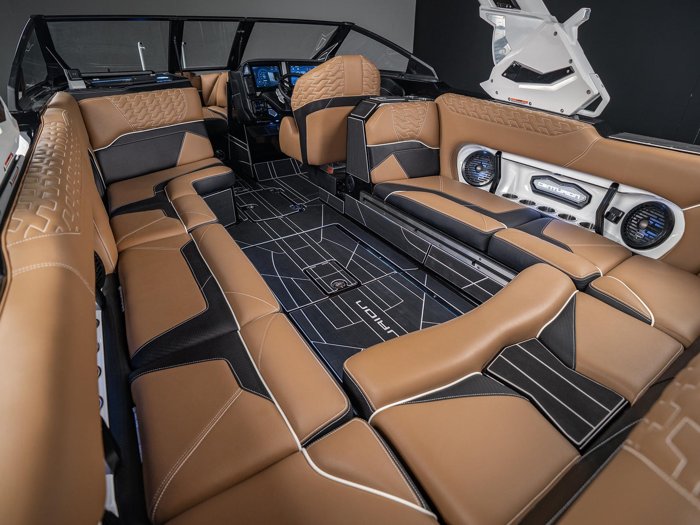 2025 Centurion Ri245 - Onyx Black / Black Flake / White Accents - BoardCo