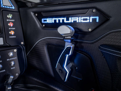 2025 Centurion Ri245 - Onyx Black / Black Flake / White Accents - BoardCo Boats