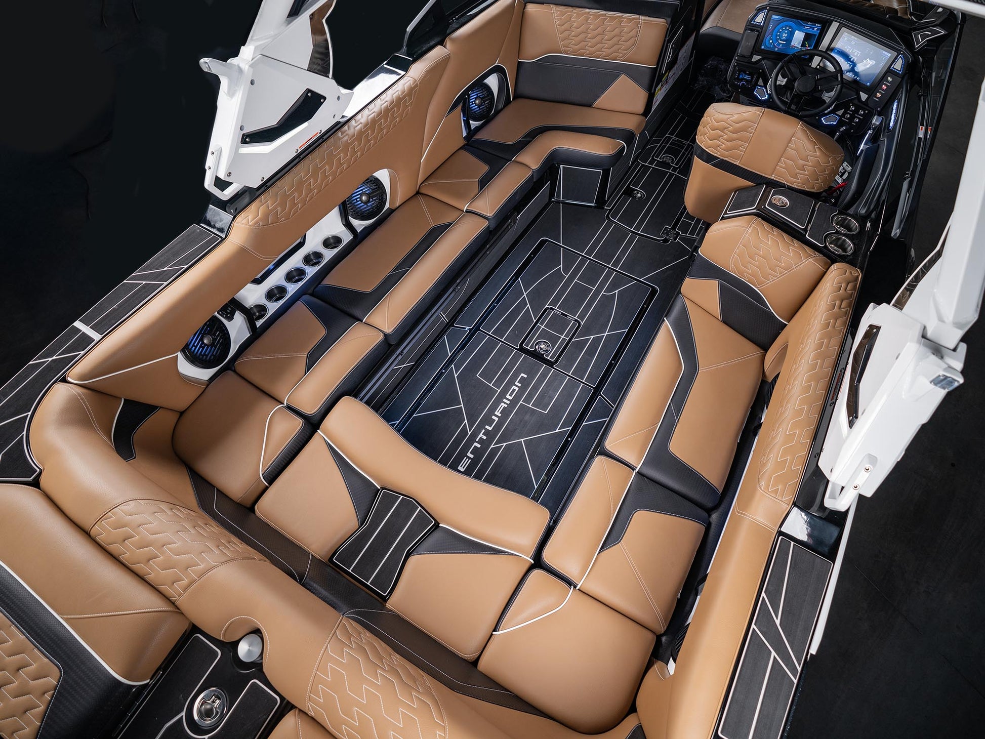 2025 Centurion Ri245 - Onyx Black / Black Flake / White Accents - BoardCo