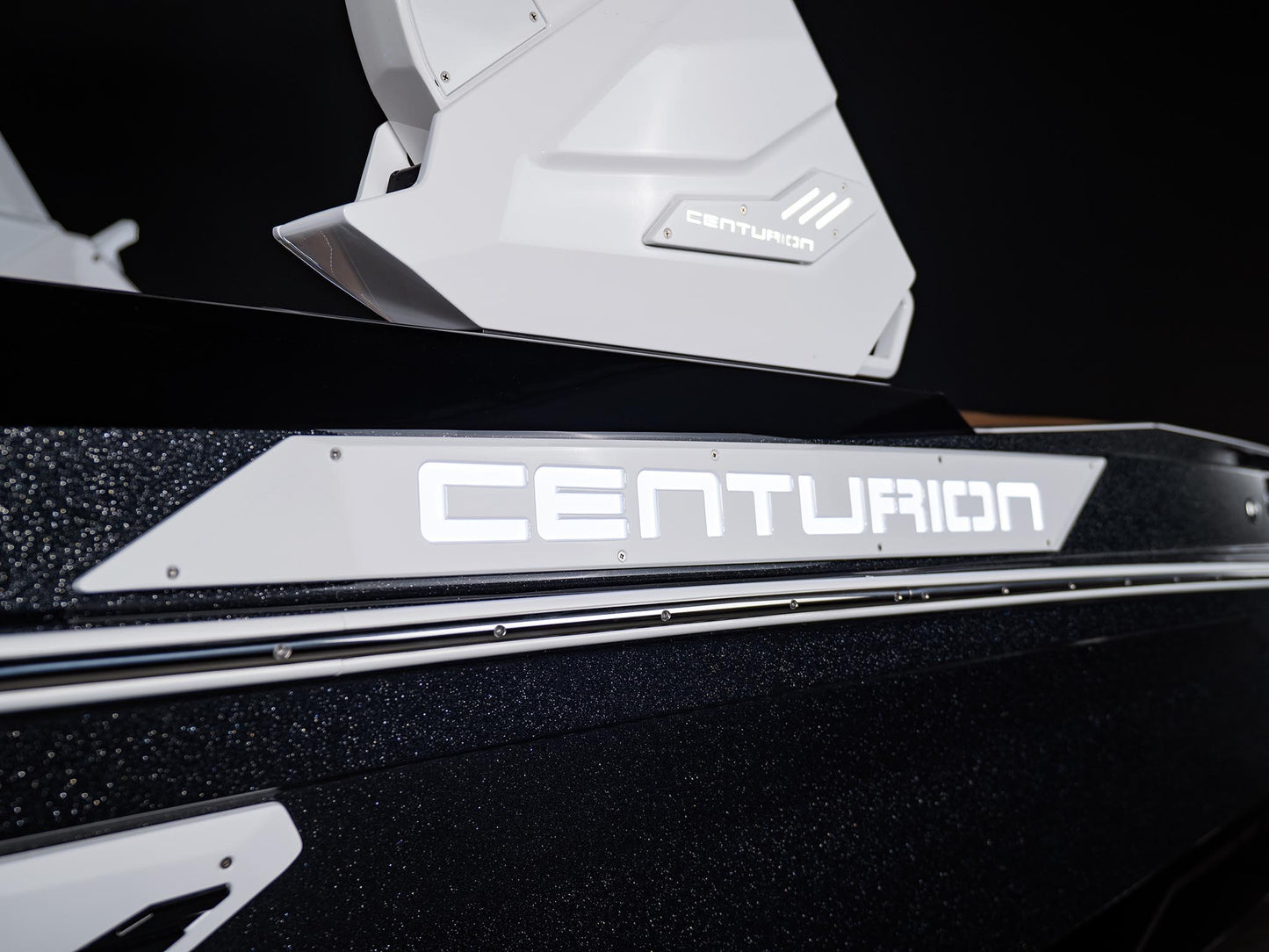 2025 Centurion Ri245 - Onyx Black / Black Flake / White Accents - BoardCo