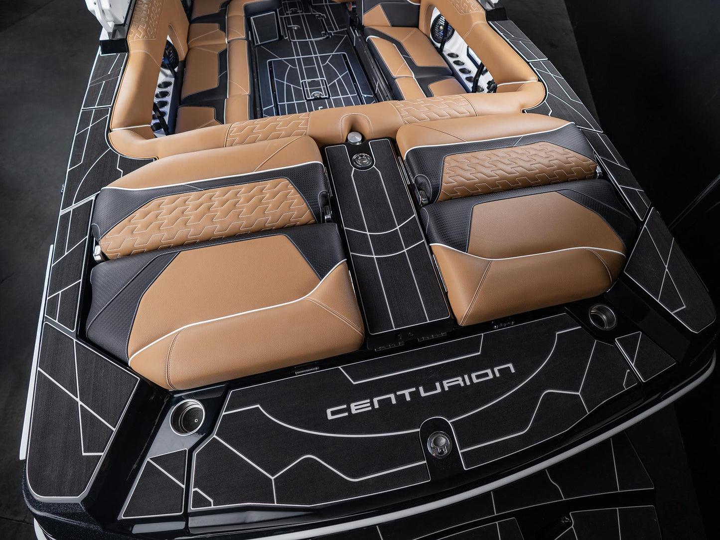 2025 Centurion Ri245 - Onyx Black / Black Flake / White Accents - BoardCo