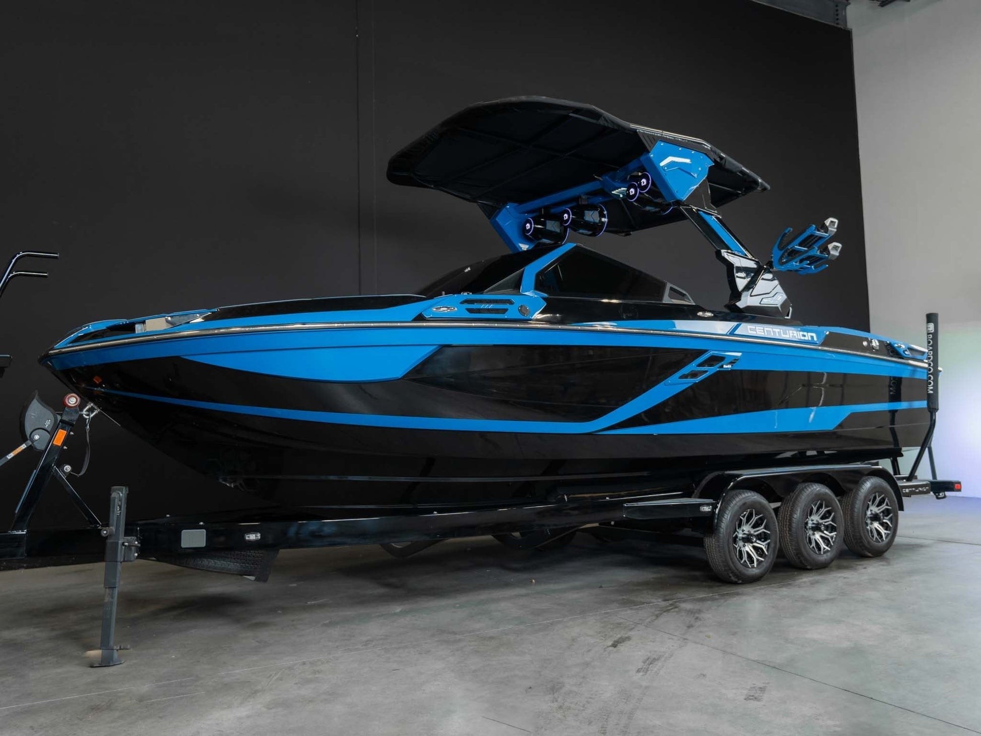 2025 Centurion Ri245 - Onyx Black / Marina Blue - BoardCo