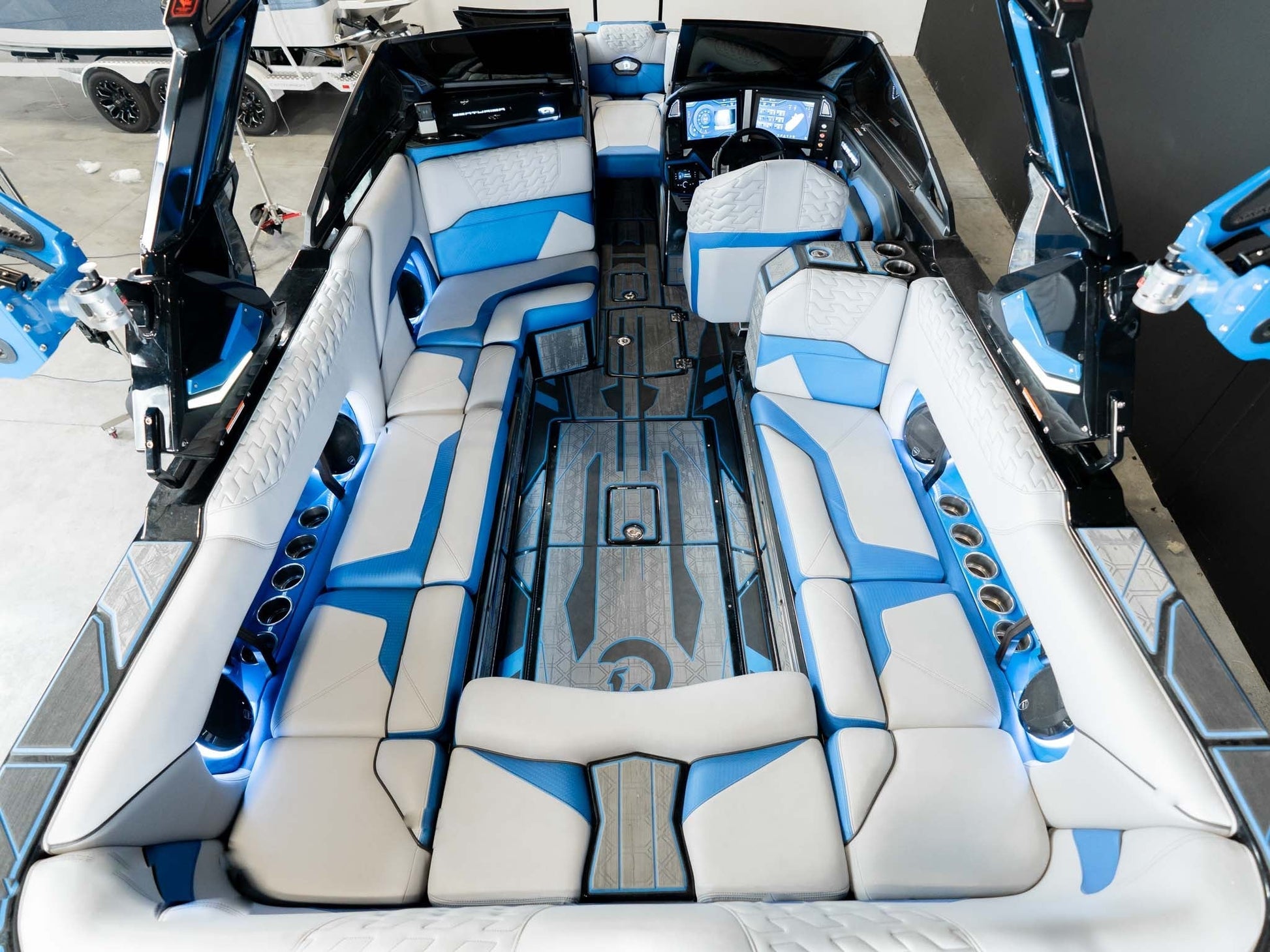 2025 Centurion Ri245 - Onyx Black / Marina Blue - BoardCo