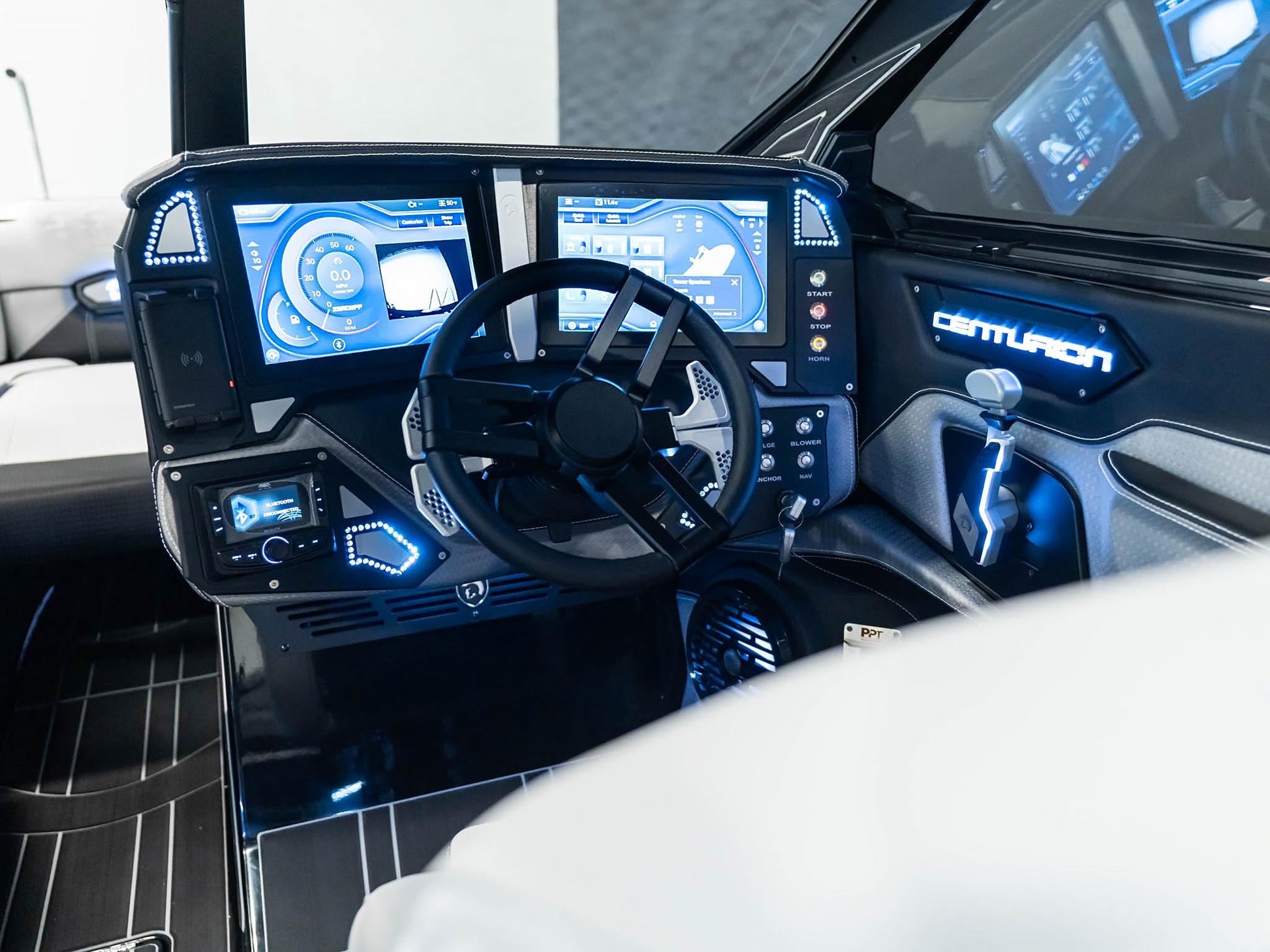 2025 Centurion Ri245 - Onyx Black / White Frost - BoardCo Boats