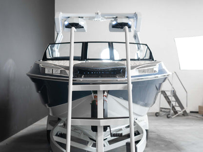 2025 Centurion Ri245 - Steel Blue / White - BoardCo Boats