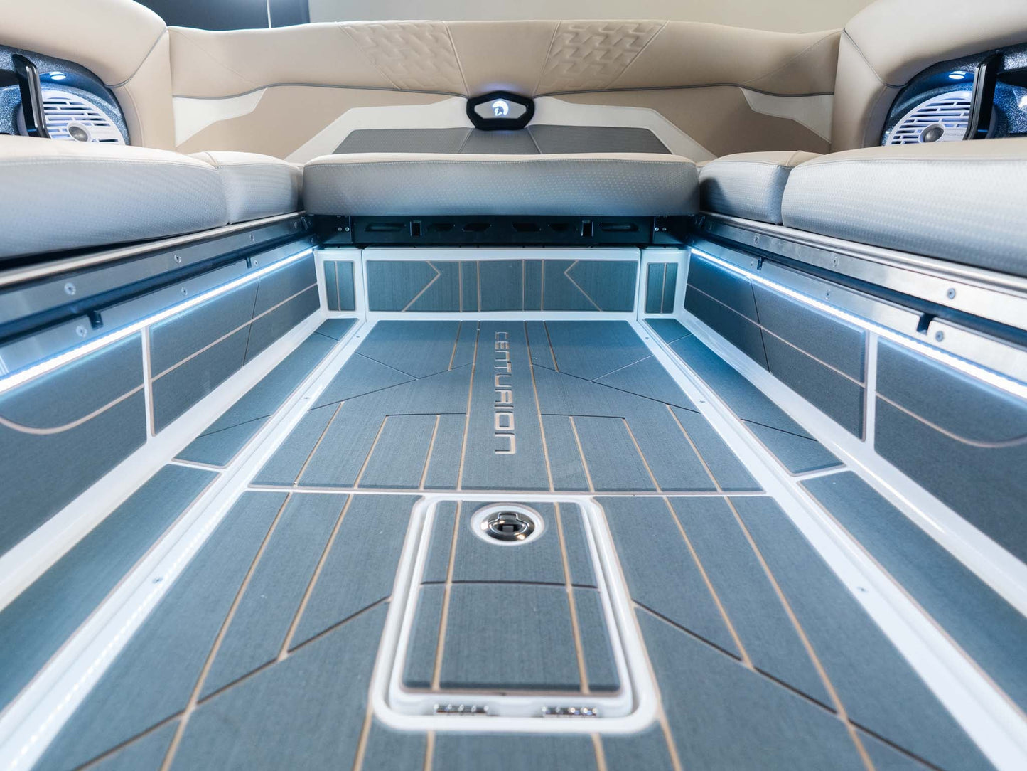 2025 Centurion Ri245 - Steel Blue / White - BoardCo Boats