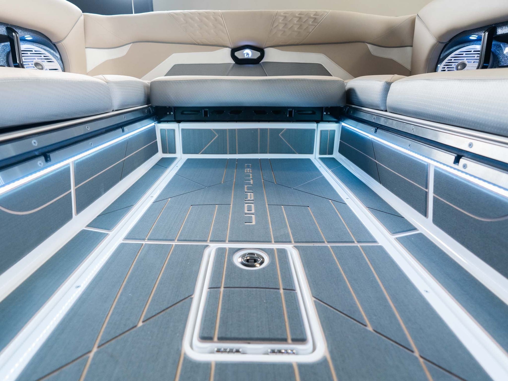 2025 Centurion Ri245 - Steel Blue / White - BoardCo Boats