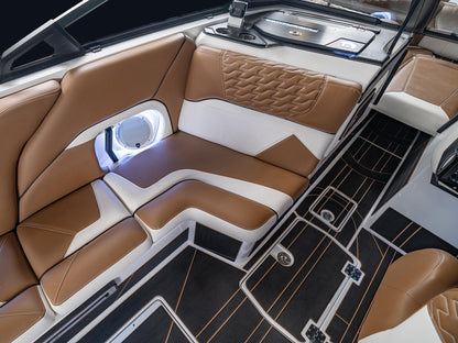 2025 Centurion Ri245 - White / Black / Tan - BoardCo Boats