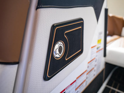 2025 Centurion Ri245 - White / Black / Tan - BoardCo Boats