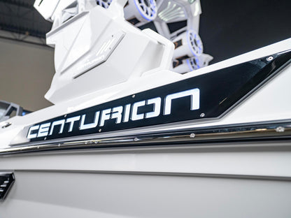 2025 Centurion Ri245 - White / Black / Tan - BoardCo Boats
