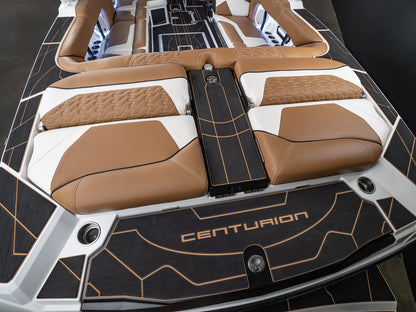 2025 Centurion Ri245 - White / Black / Tan - BoardCo Boats