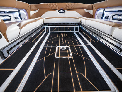 2025 Centurion Ri245 - White / Black / Tan - BoardCo Boats