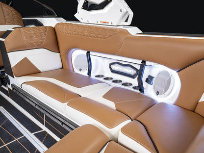 2025 Centurion Ri245 - White / Black / Tan - BoardCo Boats
