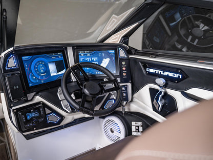2025 Centurion Ri245 - White / Mocha - BoardCo Boats