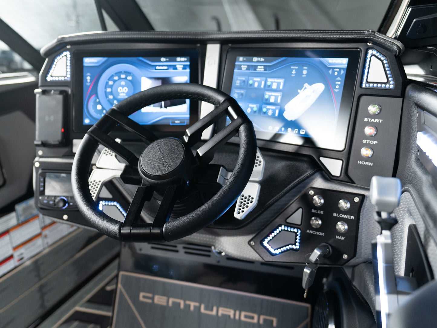 2025 Centurion Ri265 - Black / Gunmetal - BoardCo Boats
