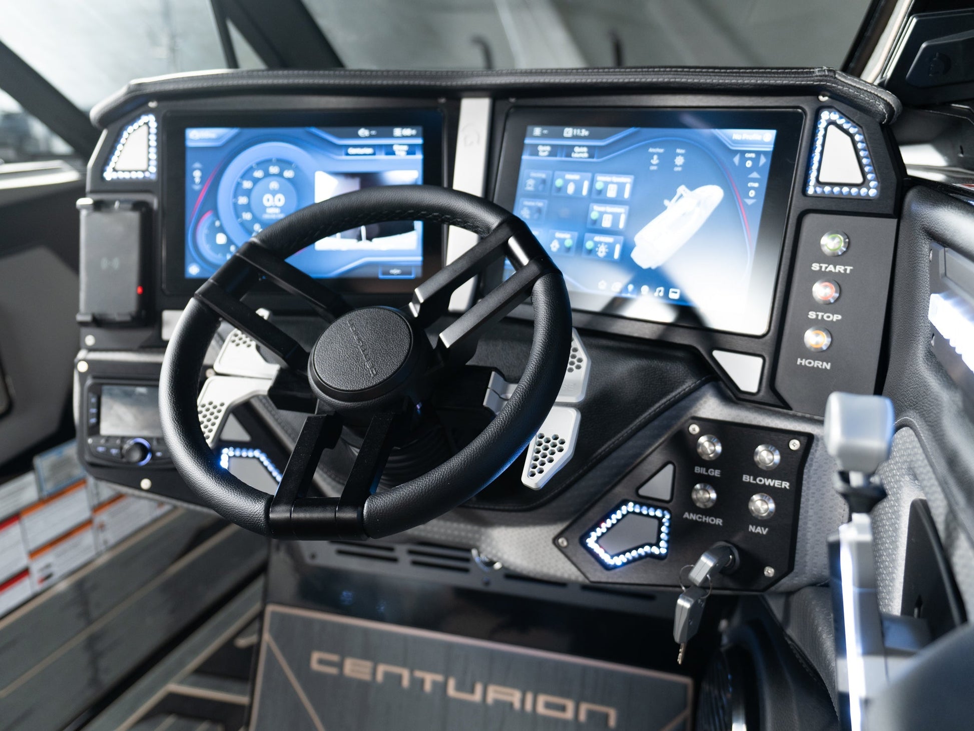 2025 Centurion Ri265 - Black / Gunmetal - BoardCo Boats