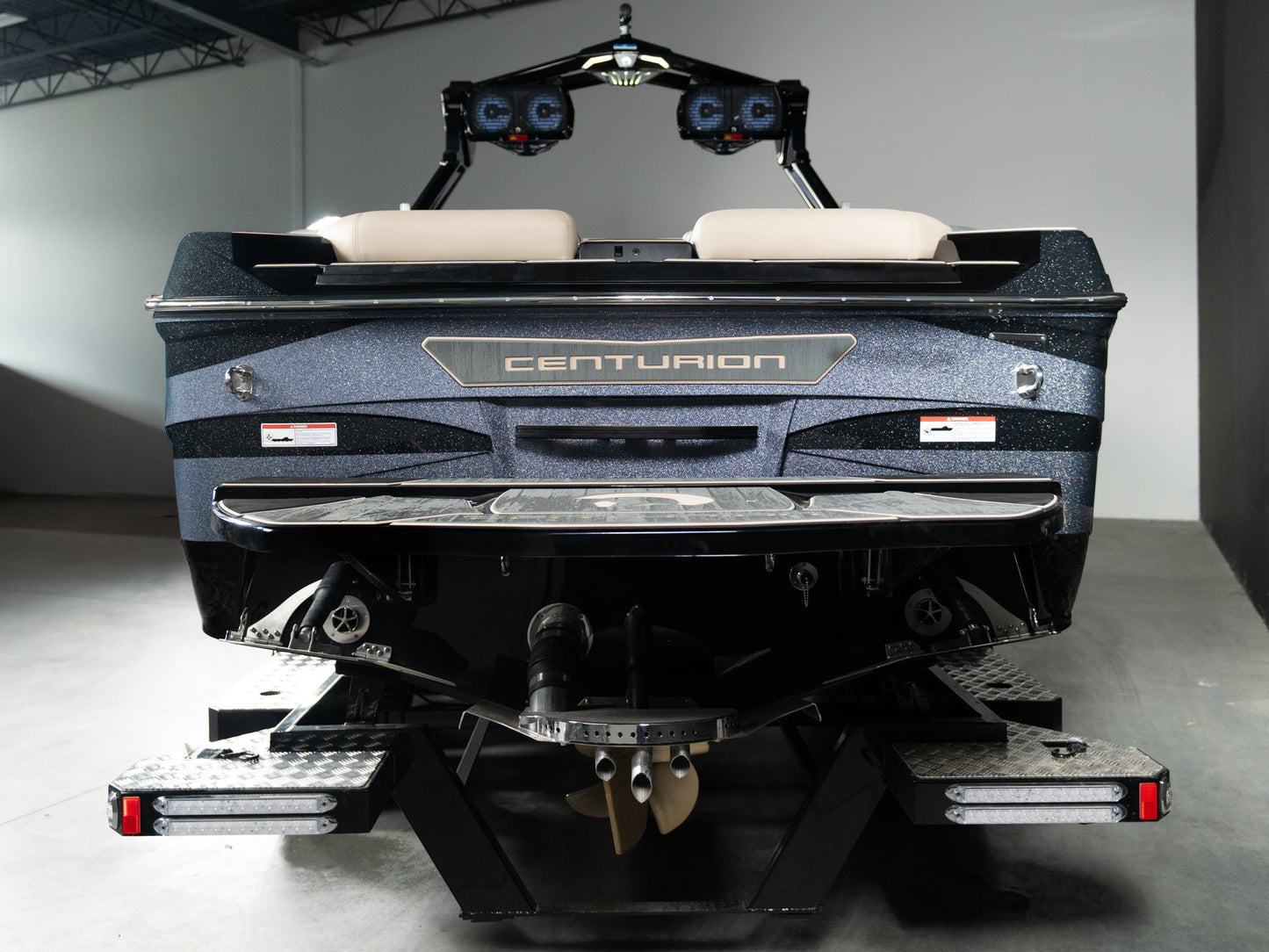 2025 Centurion Ri265 - Black / Gunmetal - BoardCo Boats