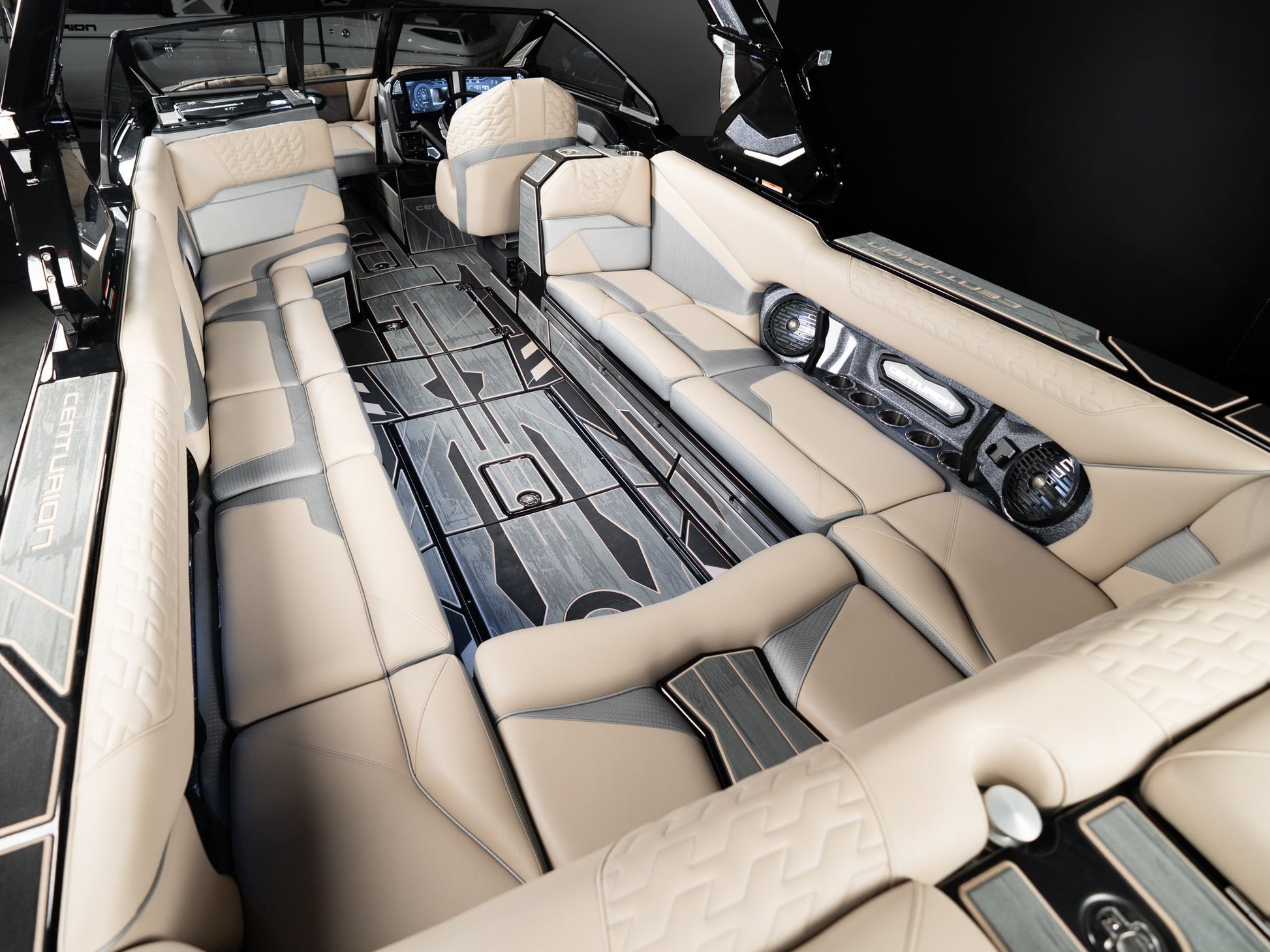 2025 Centurion Ri265 - Black / Gunmetal - BoardCo Boats