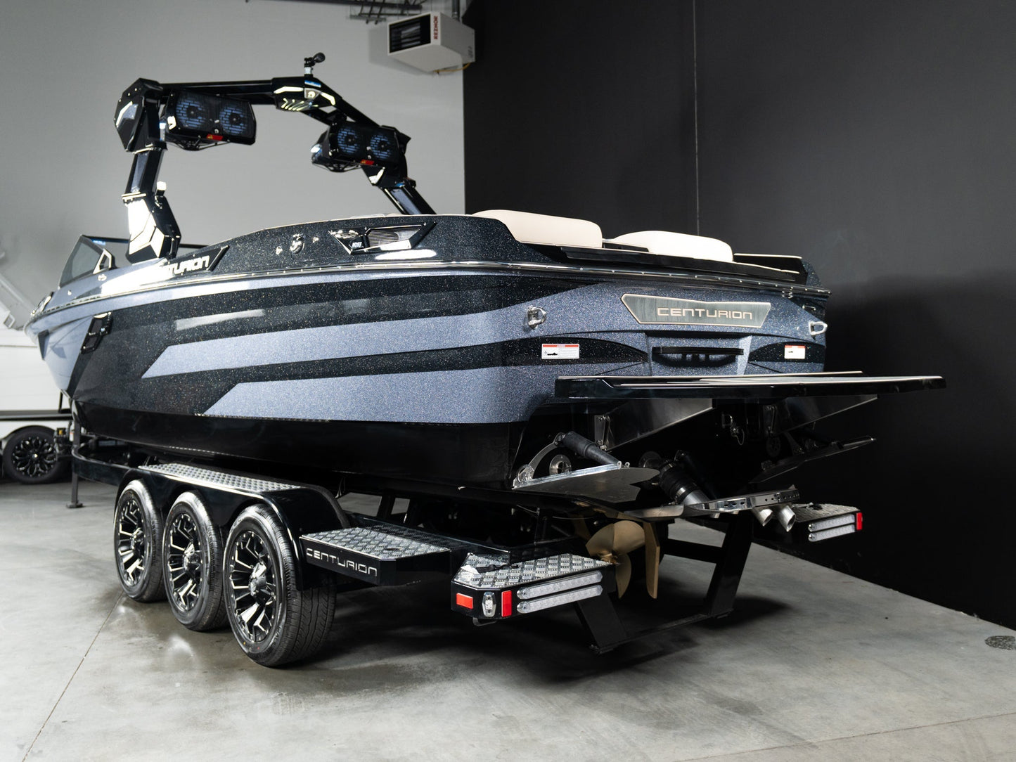 2025 Centurion Ri265 - Black / Gunmetal - BoardCo Boats
