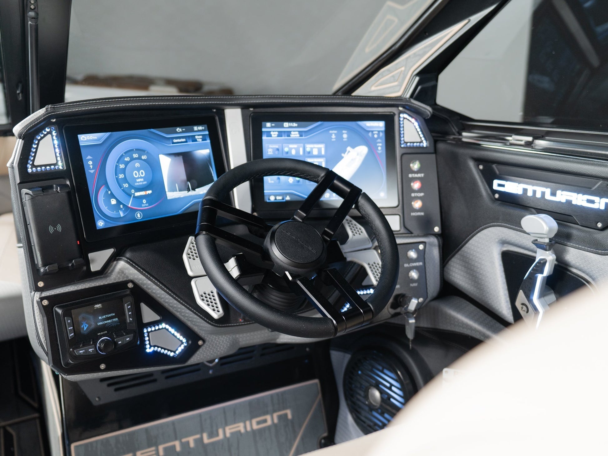 2025 Centurion Ri265 - Black / Gunmetal - BoardCo Boats