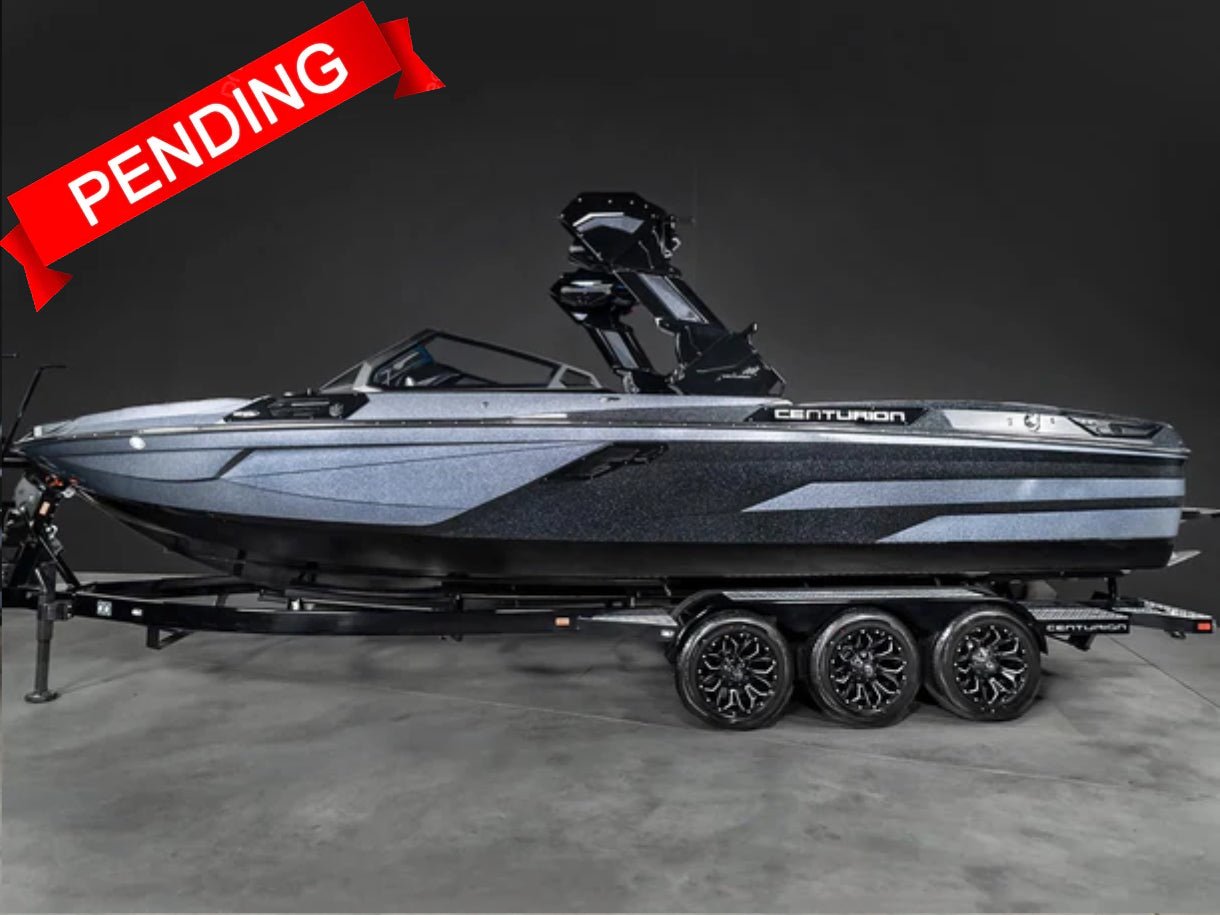 2025 Centurion Ri265 - Onyx Black / Black Flake / Gunmetal Flake - BoardCo Boats
