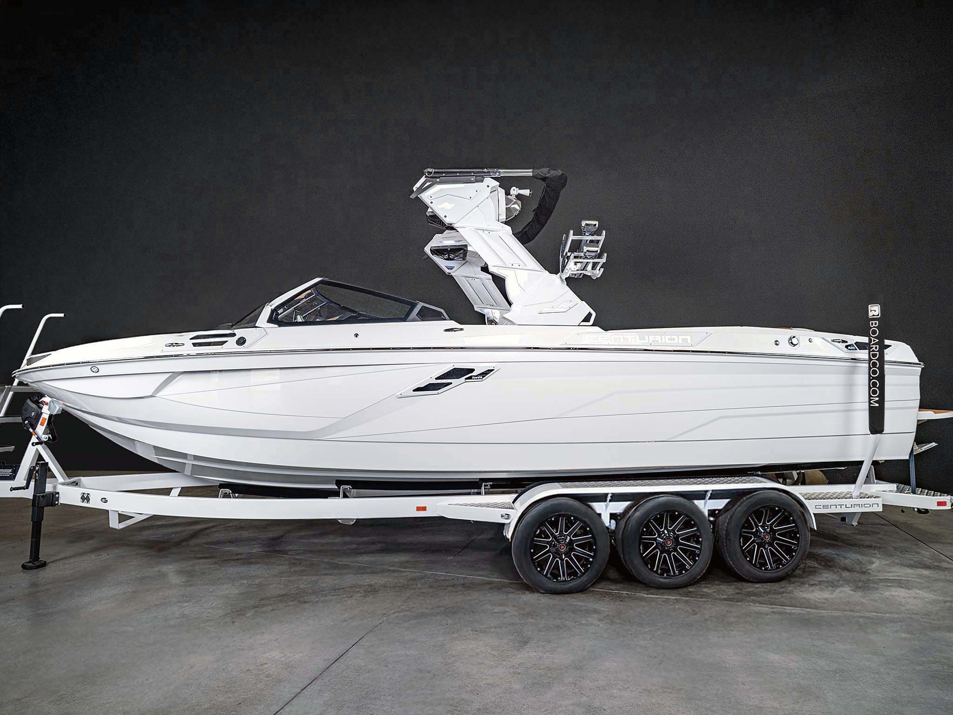 2025 Centurion Ri265 - White Frost / Castano Brown - BoardCo Boats
