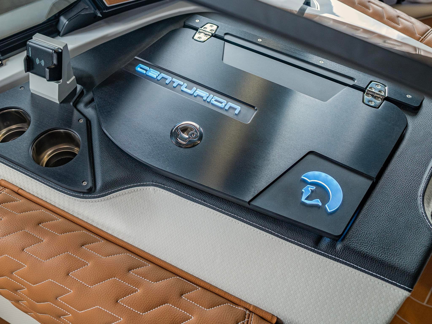 2025 Centurion Ri265 - White Frost / Castano Brown - BoardCo Boats