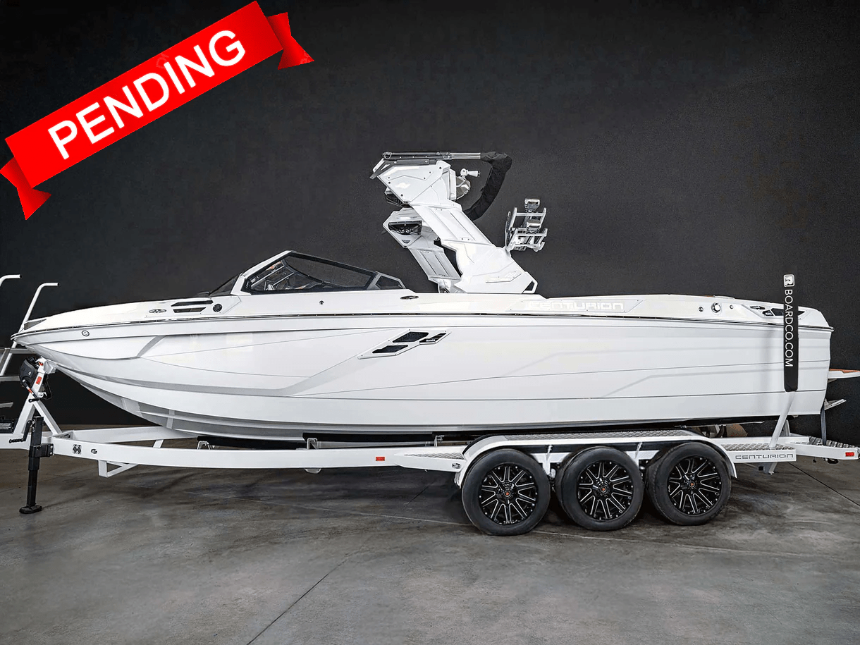 2025 Centurion Ri265 - White Frost / Castano Brown - BoardCo Boats