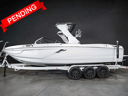 2025 Centurion Ri265 - White Frost / Castano Brown - BoardCo Boats