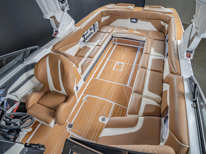 2025 Centurion Ri265 - White Frost / Castano Brown - BoardCo Boats