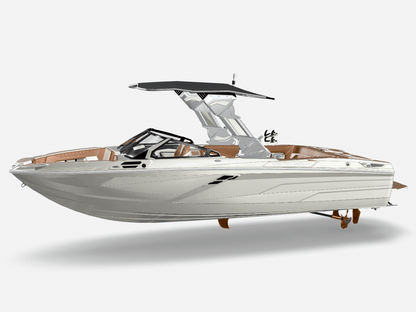 2025 Centurion Ri265 - White Frost / Castano Brown - BoardCo Boats
