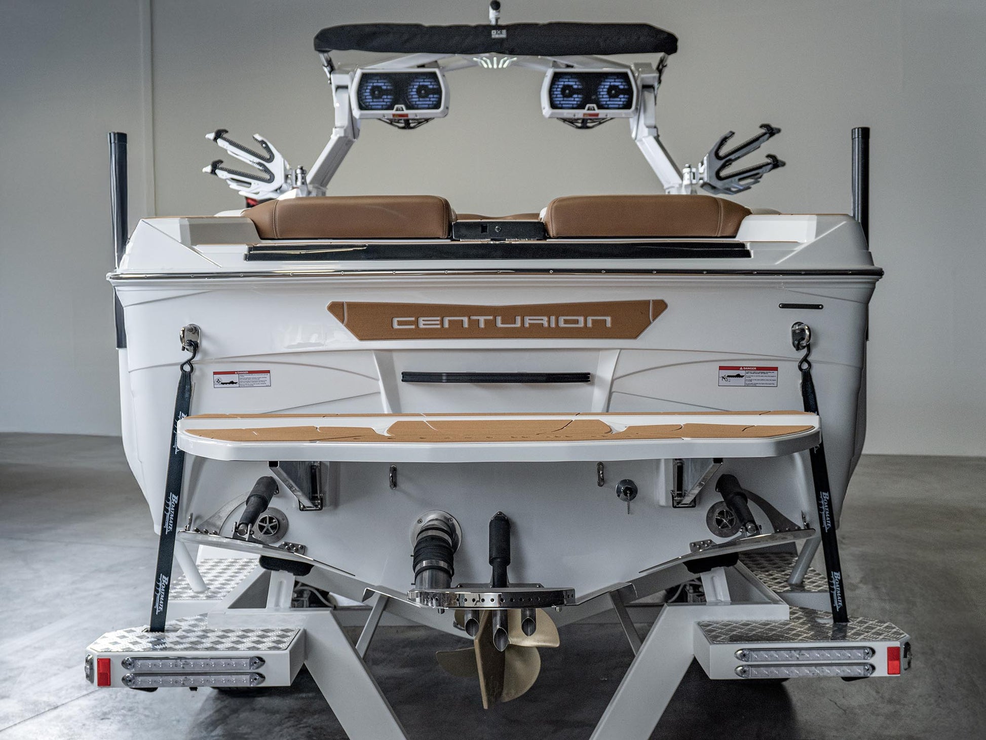 2025 Centurion Ri265 - White Frost / Castano Brown - BoardCo Boats