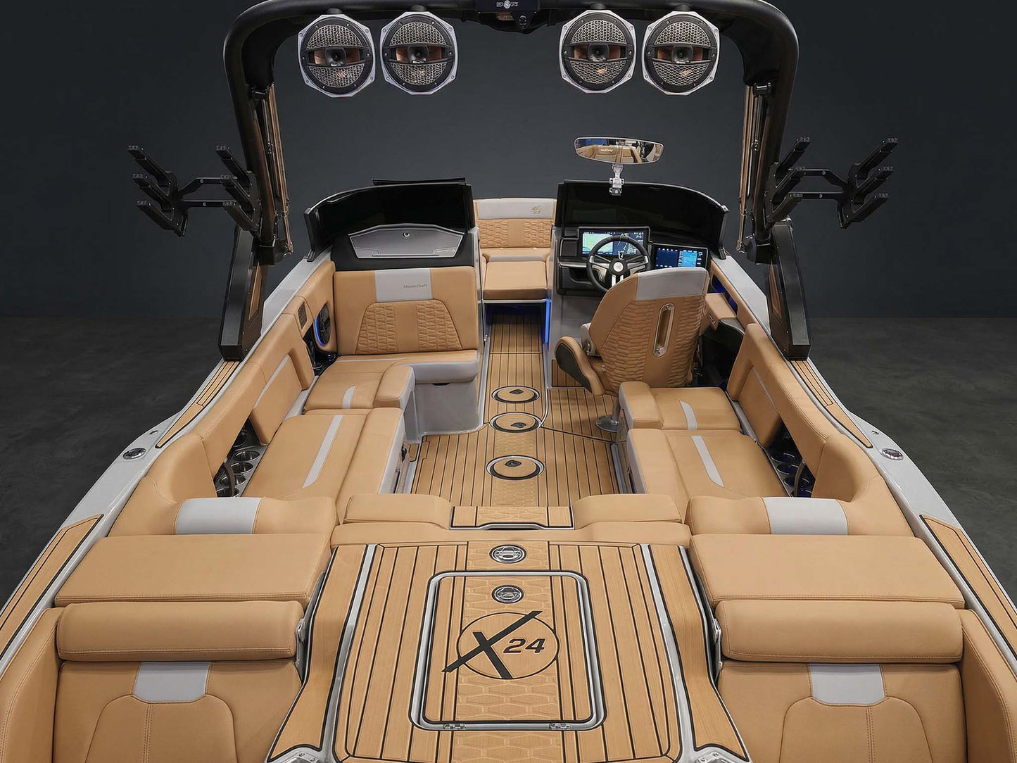 2025 MasterCraft X24 - Gray / Tan - BoardCo