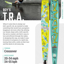 Radar T.R.A. Boy's Water Ski 2025